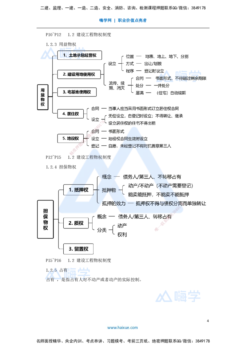 02.2025杜诗乐-考前拔分速成-第1章建设工程基本法律知识1_2026年一级建造师_2026年一建法规_2025年一建法规SVIP_04-冲刺串讲✿考点强化✿小灶集训_讲义