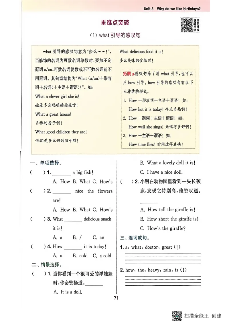 拔尖特训三年级上_25秋《拔尖特训》沪教版三上