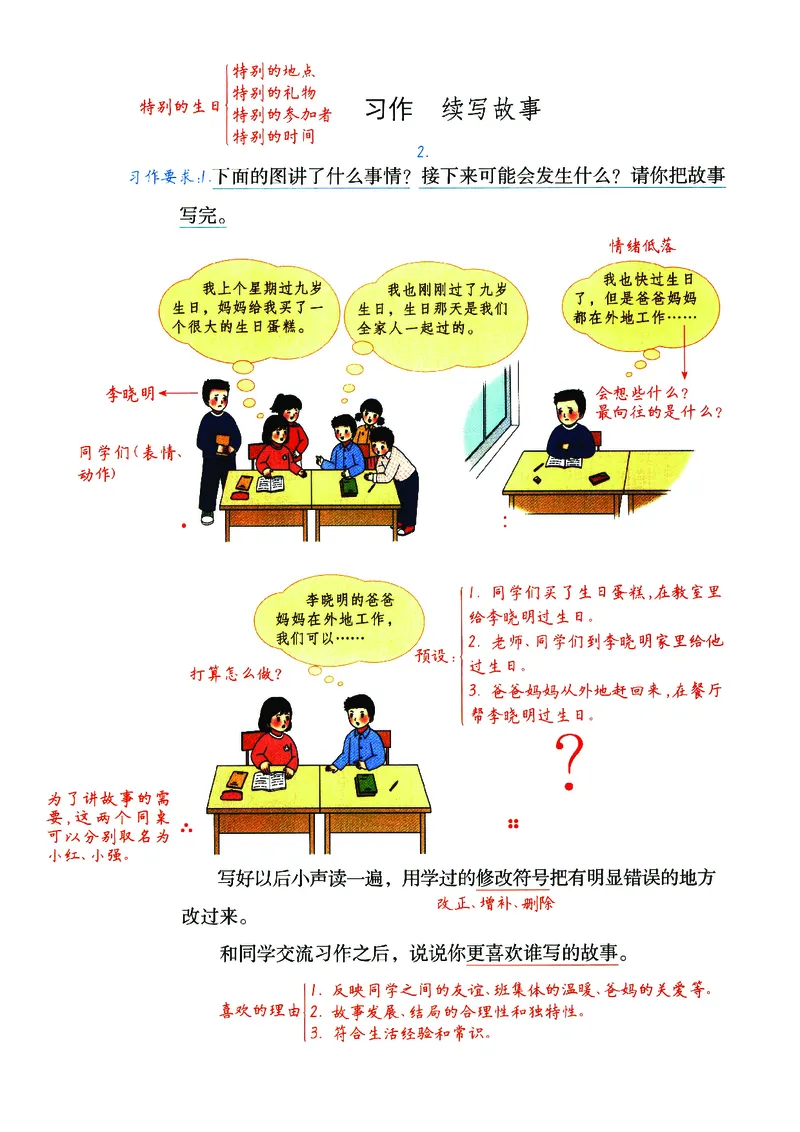 3上语1-8单元习作预习思维提纲+重点提示+优秀经典范文_三年级上下册资料_三年级上册小红书同款资料_三年级(1)