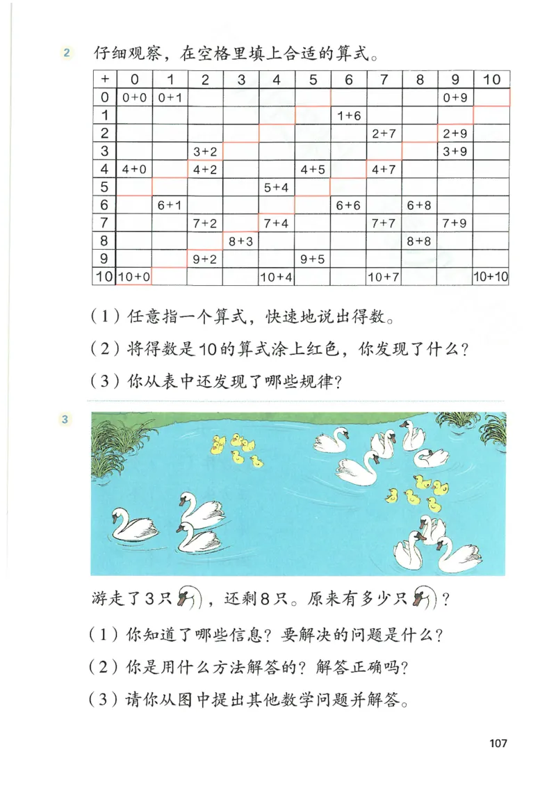 2024秋（人教版）数学一年级上册电子课本_一年级上下册资料_小学一年级学习资料-25年更新版_1-03、小学一年级数学上册_人教版_08、电子教材