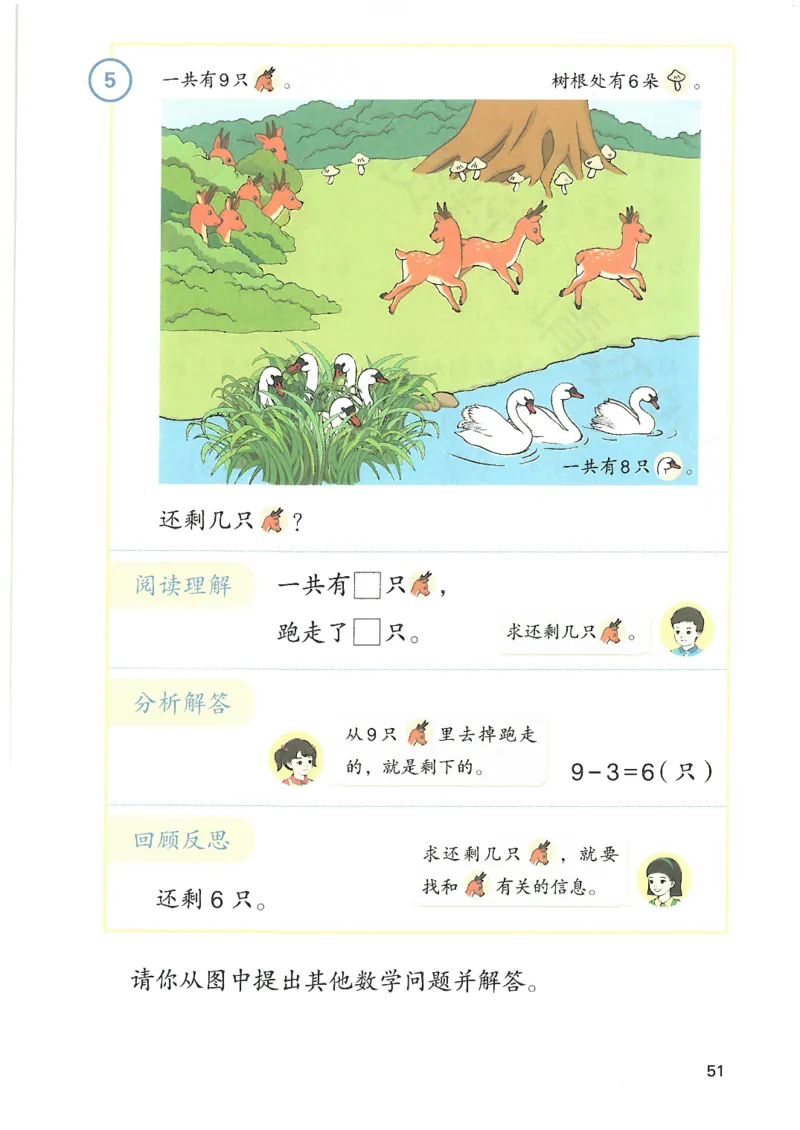 2024秋（人教版）数学一年级上册电子课本_一年级上下册资料_小学一年级学习资料-25年更新版_1-03、小学一年级数学上册_人教版_08、电子教材