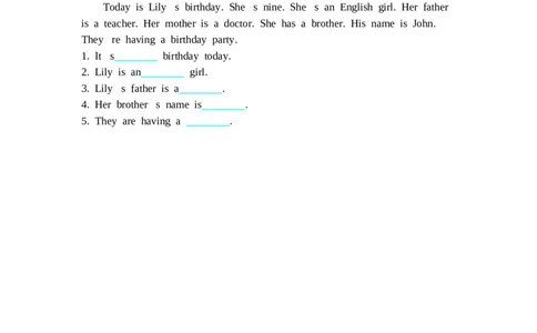 四（上）外研版英语Module6测试卷_上册_四（上）英语试卷_四（上）外研版英语重点与练习