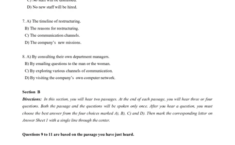 2019年06月六级真题（第2套）_大学英语四级+六级_六级真题_六级真题_2019年06月CET6题+解+音频_02、真题word版