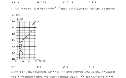 2021年高考物理试卷（全国甲卷）（空白卷）_物理历年高考真题_新&middot;Word版2008-2025&middot;高考物理真题_物理（按年份分类）2008-2025_2021&middot;高考物理真题