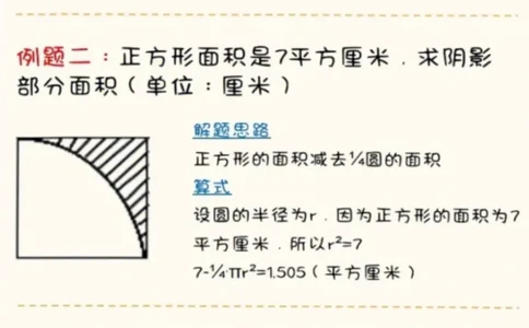 求圆的阴影面积六上数学，常考18题(含答案）_6年级小红书最新热门资料(1)