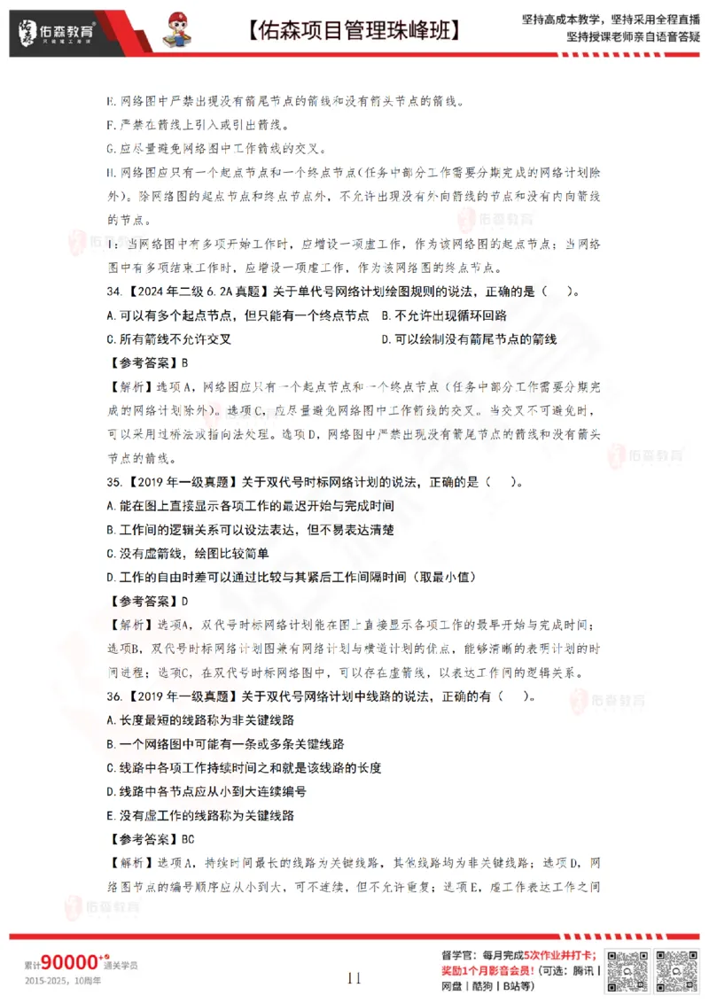 5月27日佑森项目管理珠峰班VIP作业答案_2026年一级建造师_2026年一建管理_2025年一建管理SVIP_02-基础精讲✿高端面授✿深度强化_36-管理《珠峰直播班》林子婷YS