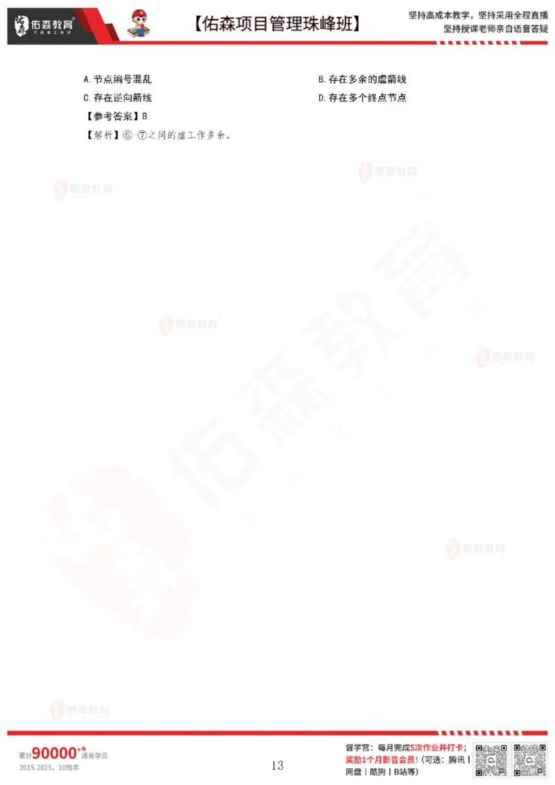 5月27日佑森项目管理珠峰班VIP作业答案_2026年一级建造师_2026年一建管理_2025年一建管理SVIP_02-基础精讲✿高端面授✿深度强化_36-管理《珠峰直播班》林子婷YS