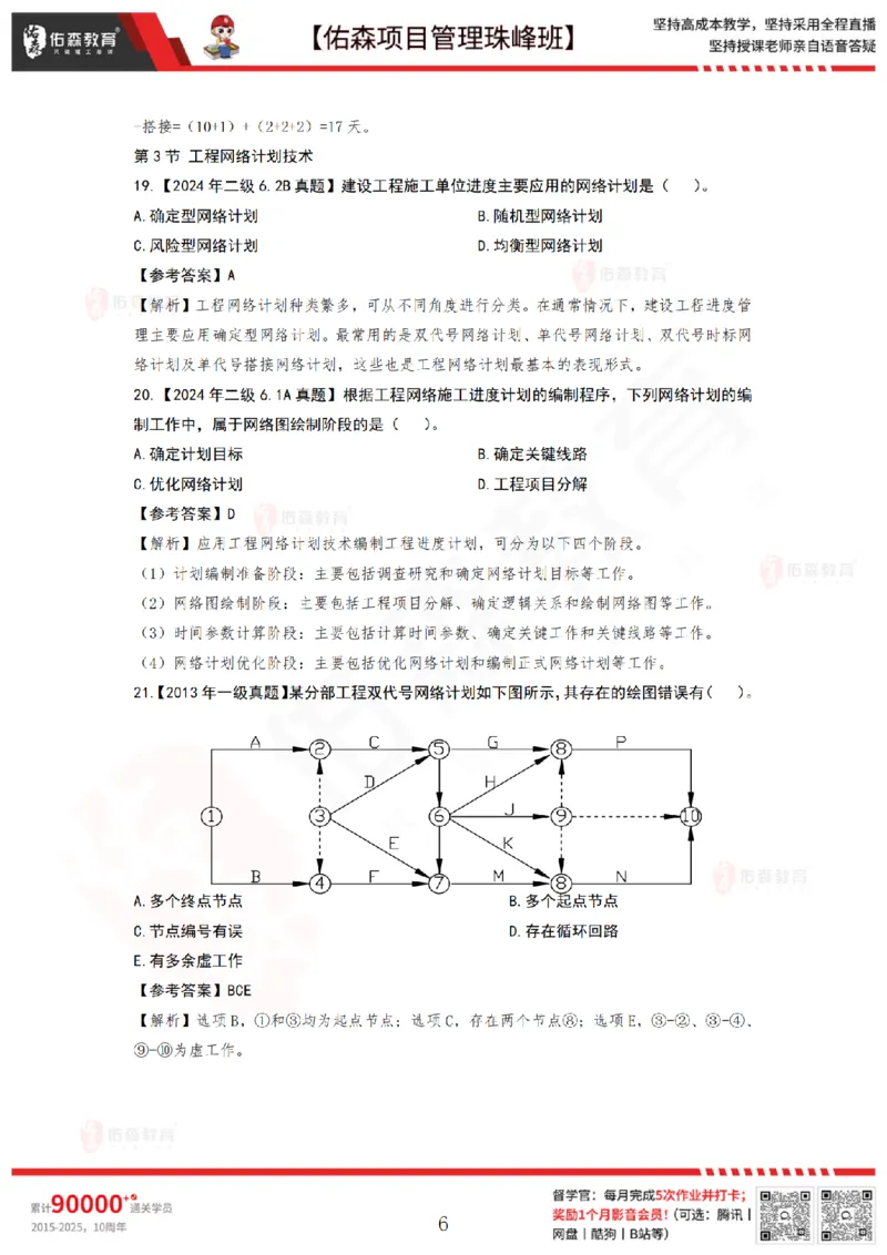 5月27日佑森项目管理珠峰班VIP作业答案_2026年一级建造师_2026年一建管理_2025年一建管理SVIP_02-基础精讲✿高端面授✿深度强化_36-管理《珠峰直播班》林子婷YS