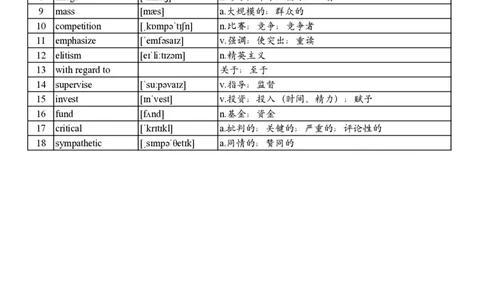 2017年真题阅读单词_考研英语真题_考研英语（二）历年真题_单词资料_英语二真题词汇