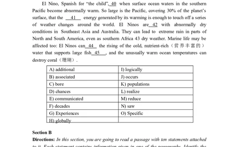 2015年12月四级真题第3套_大学英语四级+六级_四级真题_四级真题_1990年-2018年真题资料合集_2015年12月CET4题+解+音频_02、真题word版