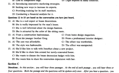 2020.12月四级真题第1套可复制可划线查词_大学英语四级+六级_四级真题_四级真题_2020年12月CET4题+解+音频_01、真题PDF版（推荐打印）❤