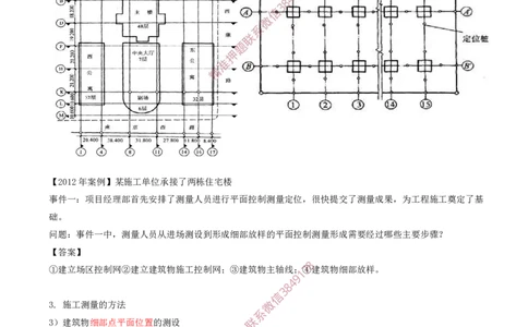 02.24-第1篇-第3章-3.1.2-施工测量的方法和要求（一）_2026年一级建造师_2026年一建建筑_2025年一建建筑SVIP_02-基础精讲✿高端面授✿深度强化_22-建筑《教材精讲班》金月SMR推荐