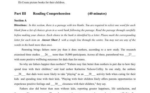 2022.12四级真题第2套_大学英语四级+六级_四级真题_四级真题_2022年12月CET4题+解+音频_02、真题word版