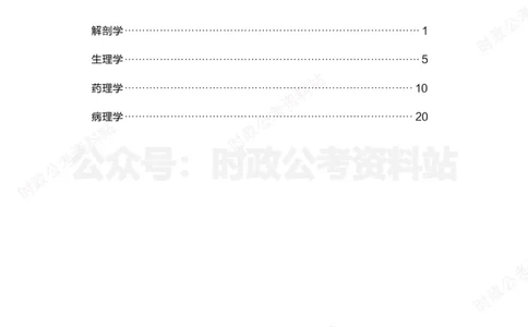医学类-医学基础必背考点_军队文职(1)_05.军队文职专业课必备考点