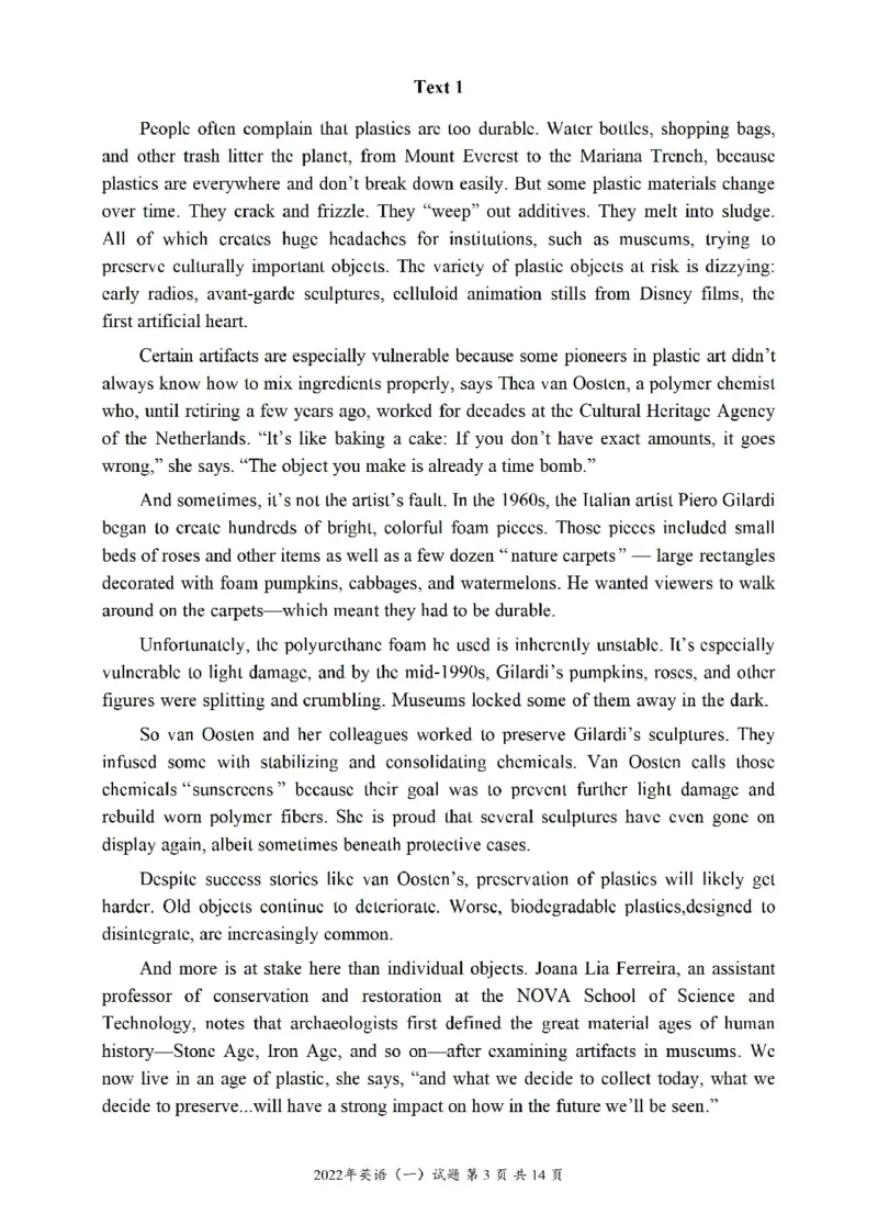 2022年考研英语一真题可复制搜索查词_考研英语真题_考研英语（一）历年真题_❤️2.2010-2024年考研英语一真题及解析_01、真题部分