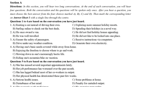 2023.12六级真题第2套可复制可检索_大学英语四级+六级_六级真题_六级真题_2023年12月CET6题+解+音频新_01、真题PDF版（推荐打印）❤