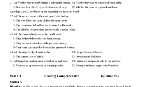 2023.12六级真题第2套可复制可检索_大学英语四级+六级_六级真题_六级真题_2023年12月CET6题+解+音频新_01、真题PDF版（推荐打印）❤