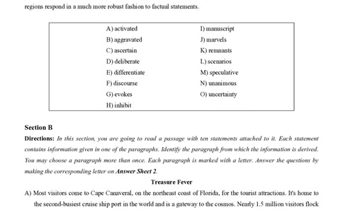2023.12六级真题第2套可复制可检索_大学英语四级+六级_六级真题_六级真题_2023年12月CET6题+解+音频新_01、真题PDF版（推荐打印）❤
