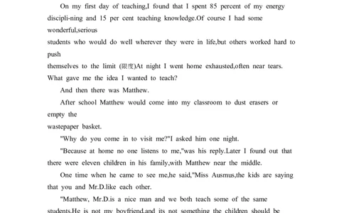 2024年全国普通高等学校运动训练、民族传统体育单招考试英语模拟卷含解析（5）_006体育资料_英语2011-2025年真题+59套模拟卷_2024体育单招模拟卷16套