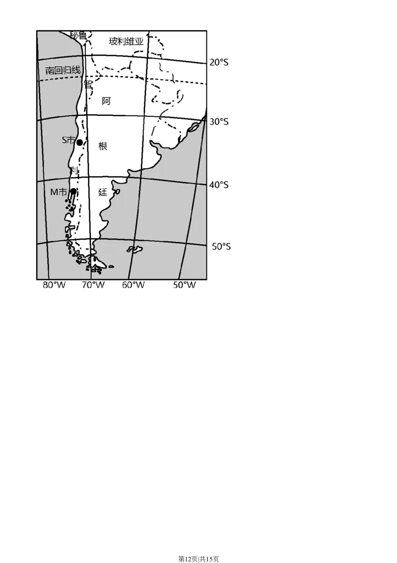 2022年高考地理试卷（天津）（解析卷）_地理历年高考真题_新&middot;Word版2008-2025&middot;高考地理真题_地理（按省份分类）2008-2025_2008-2024&middot;（天津）地理高考真题