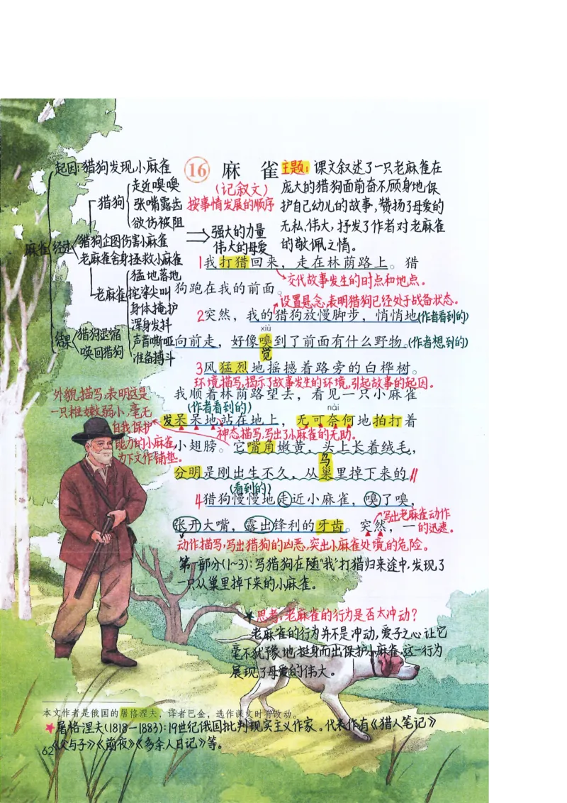 四年级上课堂笔记_小学全网线上同款资料_k92_语文