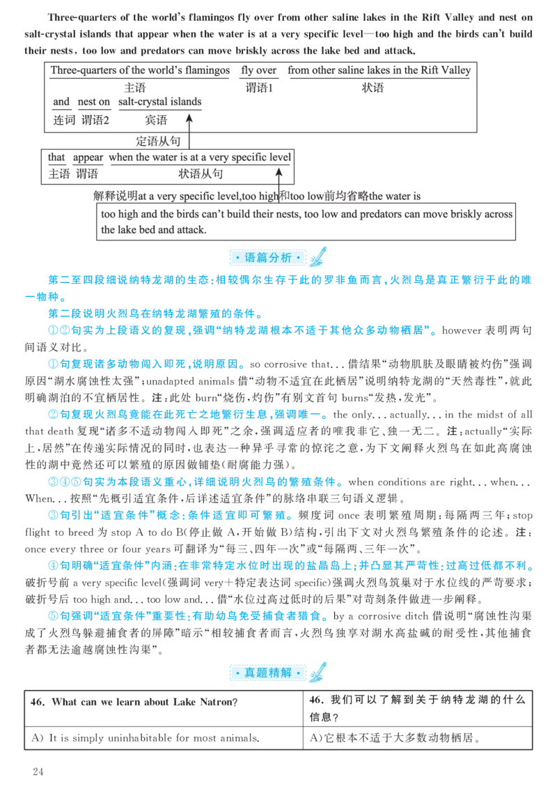 2017.12英语六级考试第3套解析_大学英语四级+六级_六级真题_六级真题_1990年-2018年真题资料合集_2017年12月CET6题+解+音频_03、答案解析