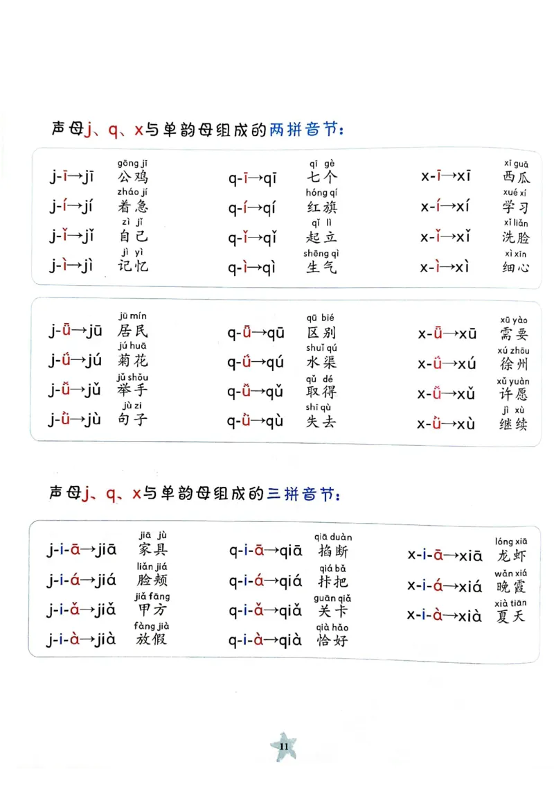 拼读小能手_拼音专项