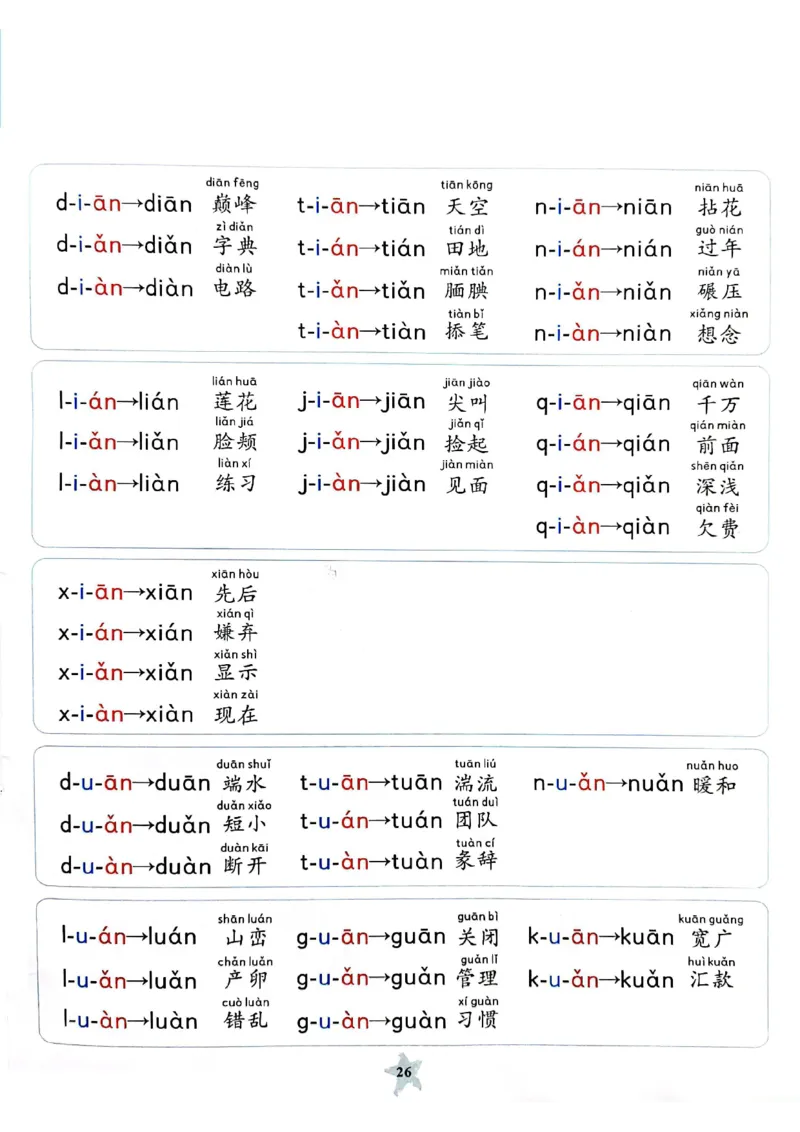 拼读小能手_拼音专项