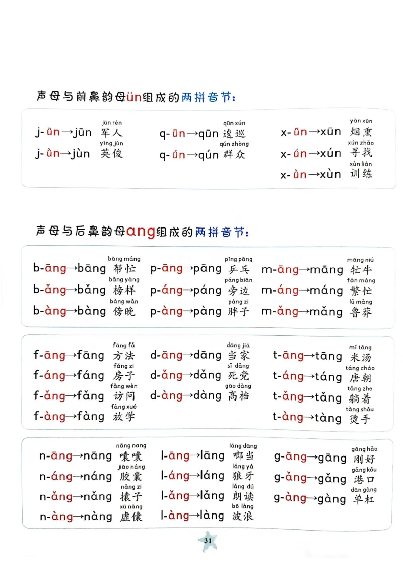 拼读小能手_拼音专项