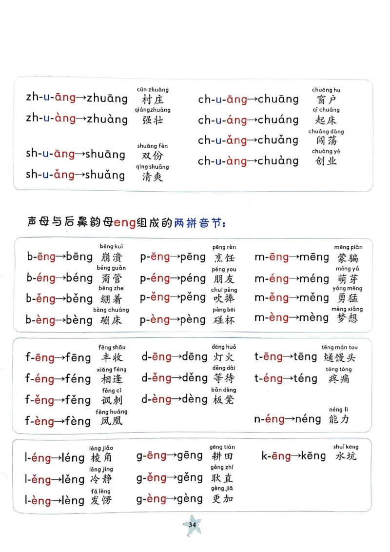 拼读小能手_拼音专项