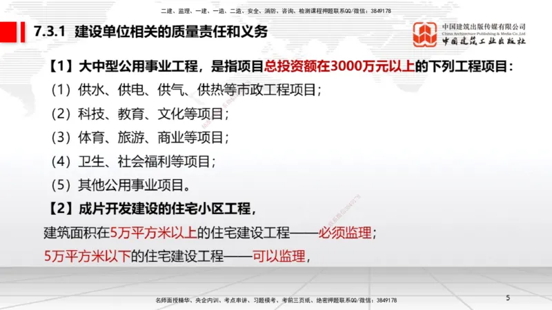 A21节：7.3.1建设单位相关的质量责任和义务～7.5.4应提交的档案资料（1.17）_2026年一建法规_2025年一建法规SVIP_02-基础精讲✿高端面授✿深度强化_讲义