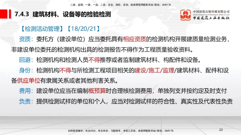 A21节：7.3.1建设单位相关的质量责任和义务～7.5.4应提交的档案资料（1.17）_2026年一建法规_2025年一建法规SVIP_02-基础精讲✿高端面授✿深度强化_讲义