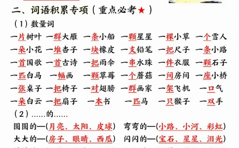 24年一上语文期末总复习六大专项-SY_一年级上下册资料_一年级下册小红书同款资料_一下语文