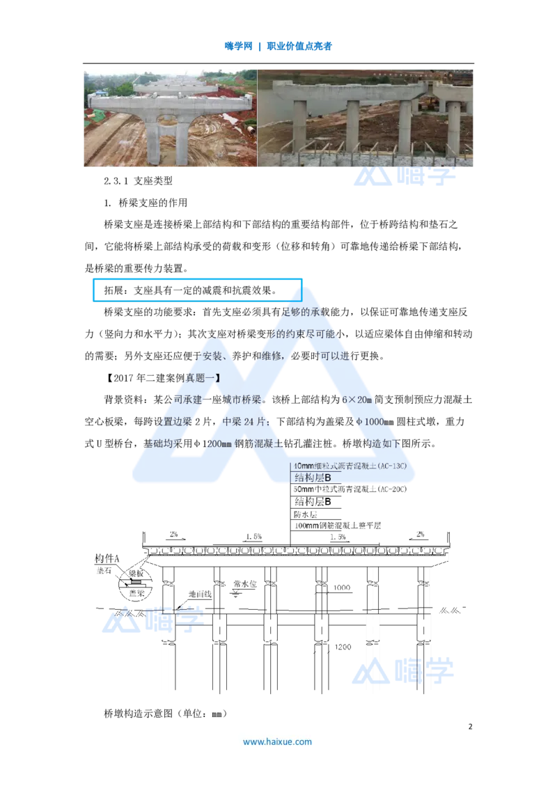17.2025胡宗强-名师精讲通关-（17）桥梁8支座_2026年一级建造师_2026年一建市政_2025年一建市政SVIP_02-基础精讲✿高端面授✿深度强化_25-市政《名师精讲通关》胡宗强HX_讲义