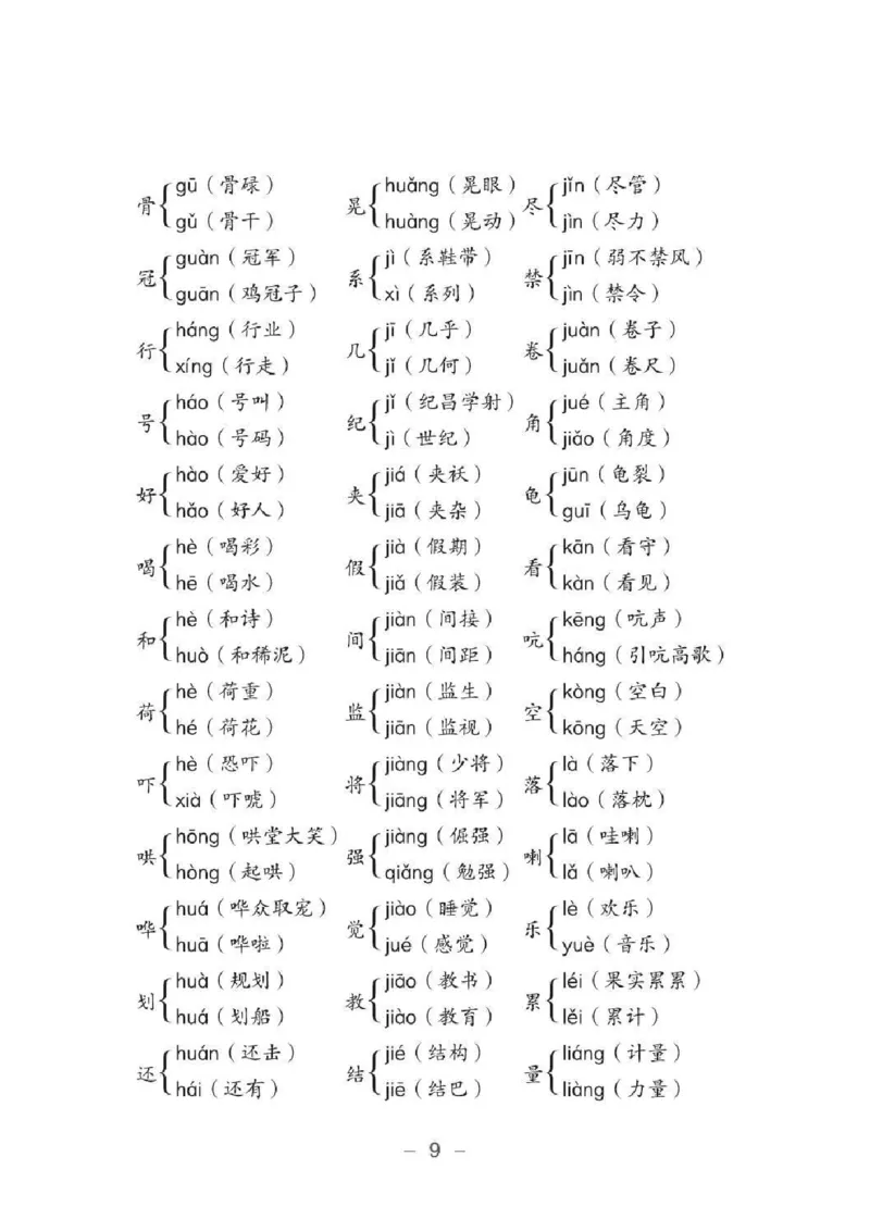 小升初语文总复习知识手册(48页)(PDF格式)_6年级小红书最新热门资料(1)