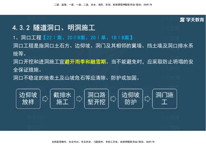 16.2025年一建直播带学4隧道工程（彩色观看版）_2026年一级建造师_2026年一建公路_2025年一建公路SVIP_02-基础精讲✿高端面授✿深度强化_30-公路《直播带学班》刘滢XT_--配套讲义--