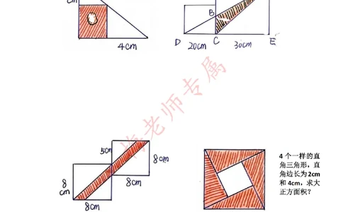最新五上数学多边形面积易错题_小学全网线上同款资料_41号文件夹4-6年级