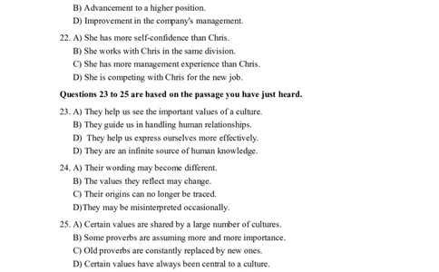 2015年06月四级真题第3套可复制可搜索_大学英语四级+六级_四级真题_四级真题_1990年-2018年真题资料合集_2015年06月CET4题+解+音频_01、真题PDF版（推荐使用）❤