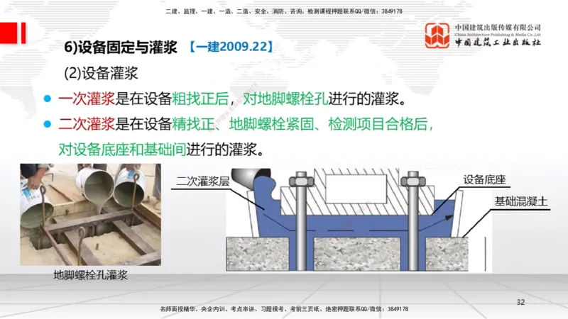 A13节：4.1机械设备安装技术1（12.26）_2026年一级建造师_2026年一建机电_2025年一建机电SVIP_02-基础精讲✿高端面授✿深度强化_05-机电《两轮基础直播》闫娜JGS_讲义