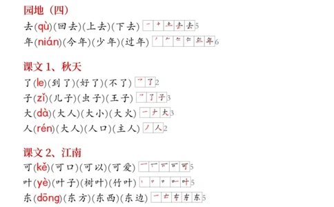 24年新版一年级上册语文《生字小贴贴》_一年级上下册资料_小学一年级学习资料-25年更新版_1-01、小学一年级语文上册_01、知识汇总_课课贴