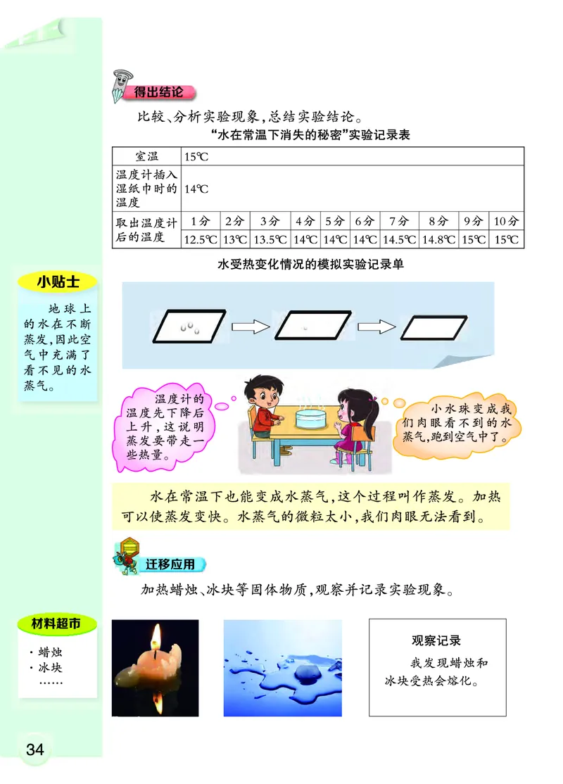 大象版4年级科学上册高清教材_全部版本&bull;小学科学电子课本_大象版小学科学电子课本
