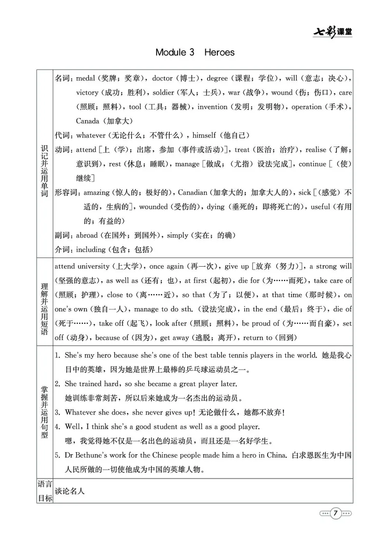 外研版英语九年级上册预习卡_25秋初中「外研版英语7-9年级上册教材全解