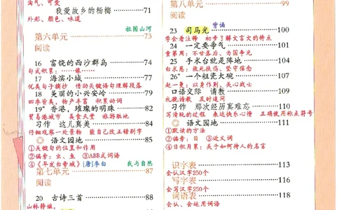 二升三新版课堂笔记_小学全网线上同款资料_k92_语文