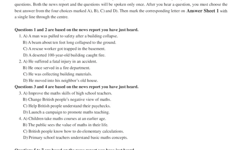 2018年12月四级真题第2套可复制可划线查词_大学英语四级+六级_四级真题_四级真题_1990年-2018年真题资料合集_2018年12月CET4题+解+音频_01、真题PDF版（推荐使用）❤