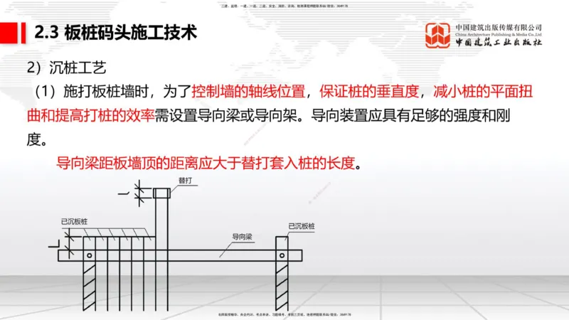 A20节：2.2高桩码头施工技术（3）-2.3板桩码头施工技术（01.15）_2026年一级建造师_2026年一建港航_2025年一建港航SVIP_02-基础精讲✿高端面授✿深度强化_讲义