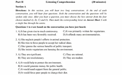 2021.12六级真题第2套_大学英语四级+六级_六级真题_六级真题_2021年12月CET6题+解+音频_01、真题PDF版（推荐打印）❤