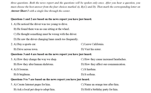 2023.12四级真题第2套可复制可检索_大学英语四级+六级_四级真题_四级真题_2023年12月CET4题+解+音频新_01、真题PDF版（推荐打印）❤