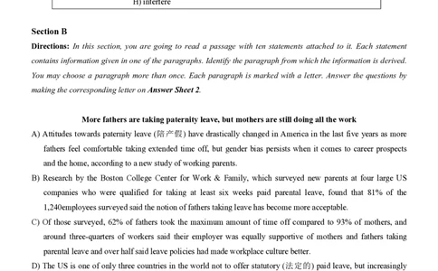 2023.12四级真题第2套可复制可检索_大学英语四级+六级_四级真题_四级真题_2023年12月CET4题+解+音频新_01、真题PDF版（推荐打印）❤