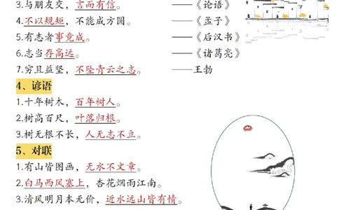 期末复习必考知识点汇总17页二上语文_2年级小红书最新热门资料