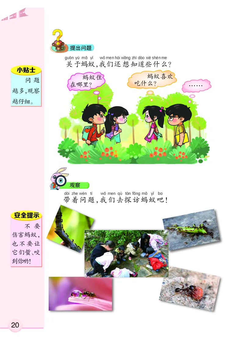 大象版1年级科学上册高清教材_全部版本&bull;小学科学电子课本_大象版小学科学电子课本